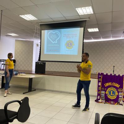 Lions Clube de Laranjeiras do Sul iniciou a Campanha de Conscientização de doação de Órgãos